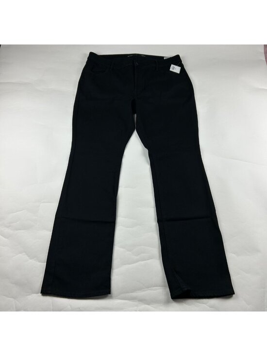Old Navy Denim - LONG Old Navy Black Stretch Denim Mid Rise Wow Boot Cut Jeans 18L New
